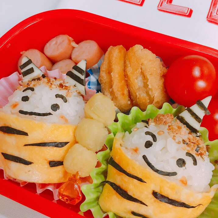 節分 キャラ弁 鬼おむすび レシピ 作り方 By Penpenpengin 楽天レシピ 節分 キャラ弁 鬼おむすび レシピ 作り方 By Penpenpengin 楽天レシピ